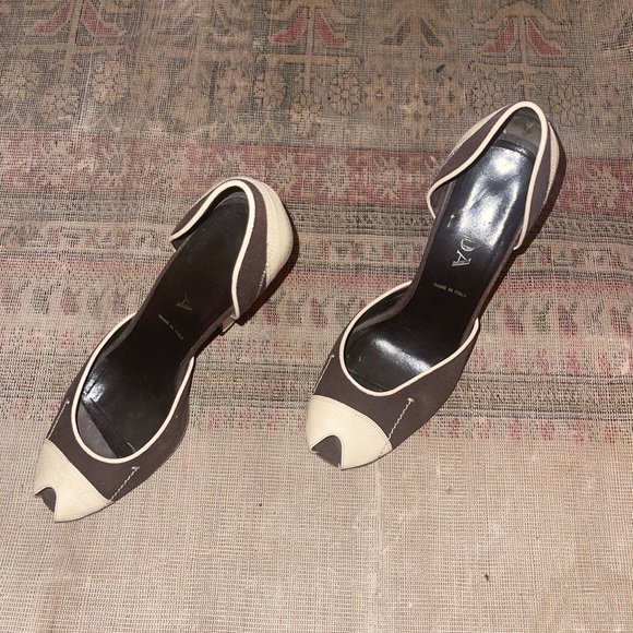 Vintage Prada two tone heels - Picture 3 of 3